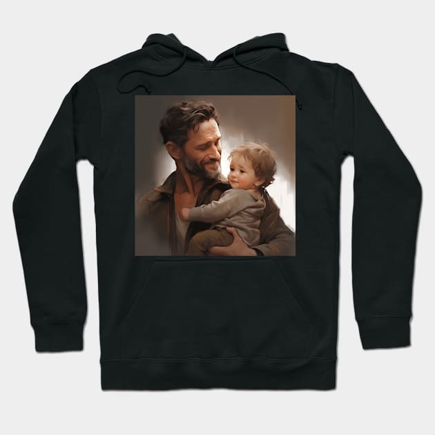 Dad's love #2 Hoodie by insaneLEDP